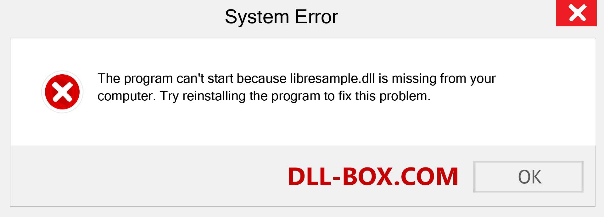  libresample.dll file is missing?. Download for Windows 7, 8, 10 - Fix  libresample dll Missing Error on Windows, photos, images