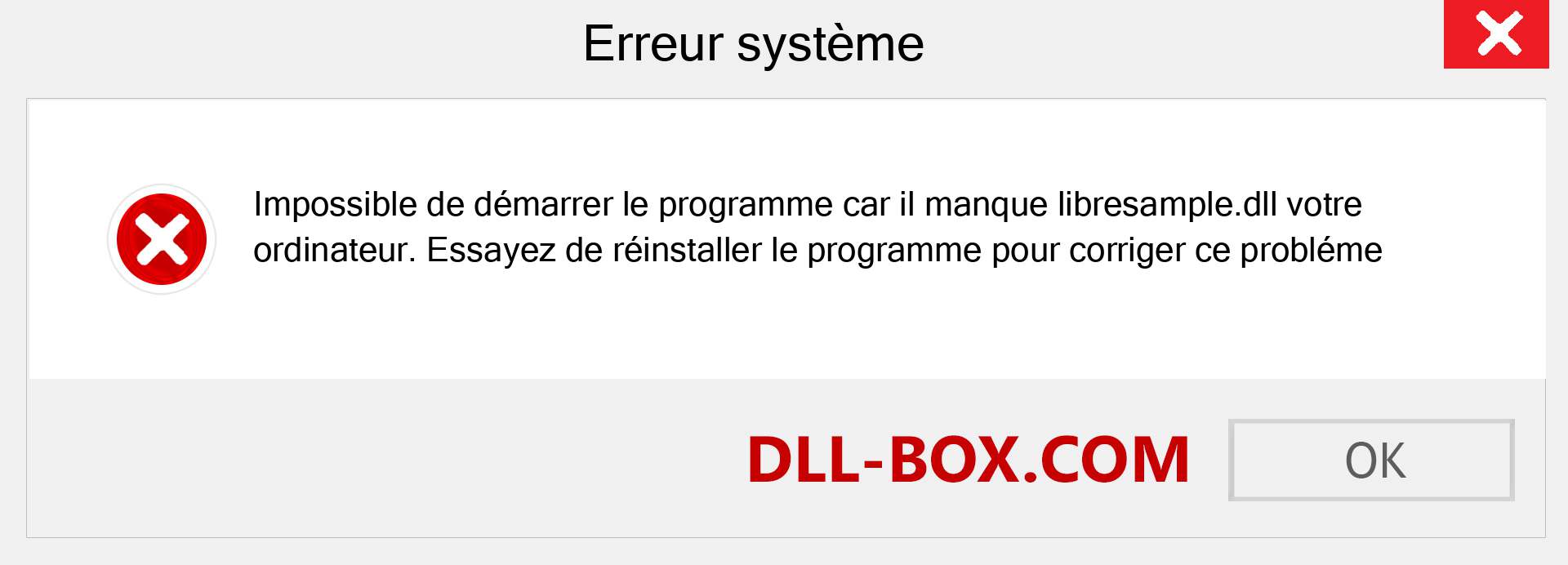 Le fichier libresample.dll est manquant ?. Télécharger pour Windows 7, 8, 10 - Correction de l'erreur manquante libresample dll sur Windows, photos, images